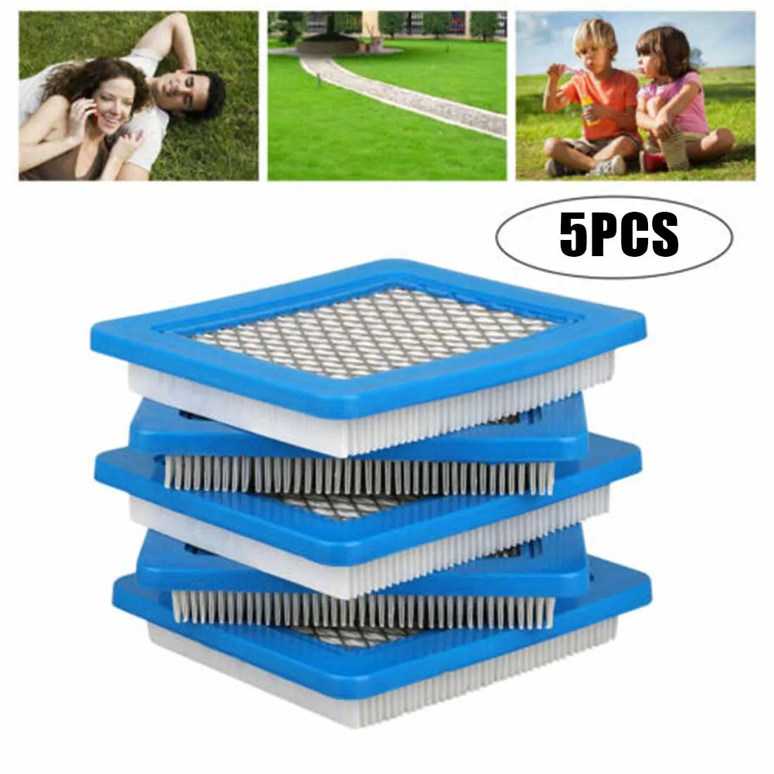 

5Pcs Replacement Lawn Mower Air Filter Replacement For Craftsman Toro Plug Service Kit Outdoor Gardening Lawn Mower Parts