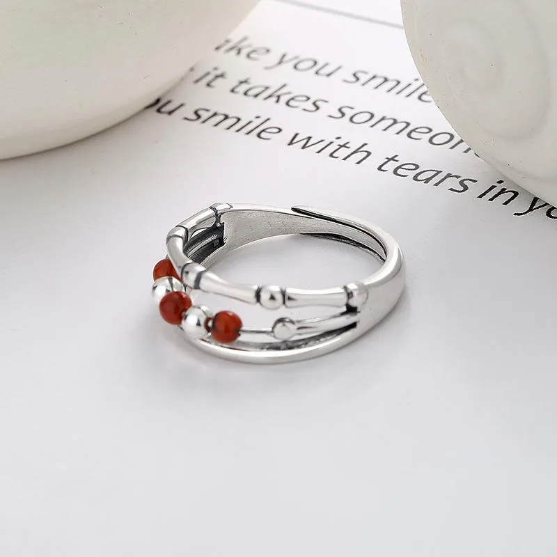 Новинка имитация Nanhong удачи бамбуковое соединительное кольцо для женщин в ретро