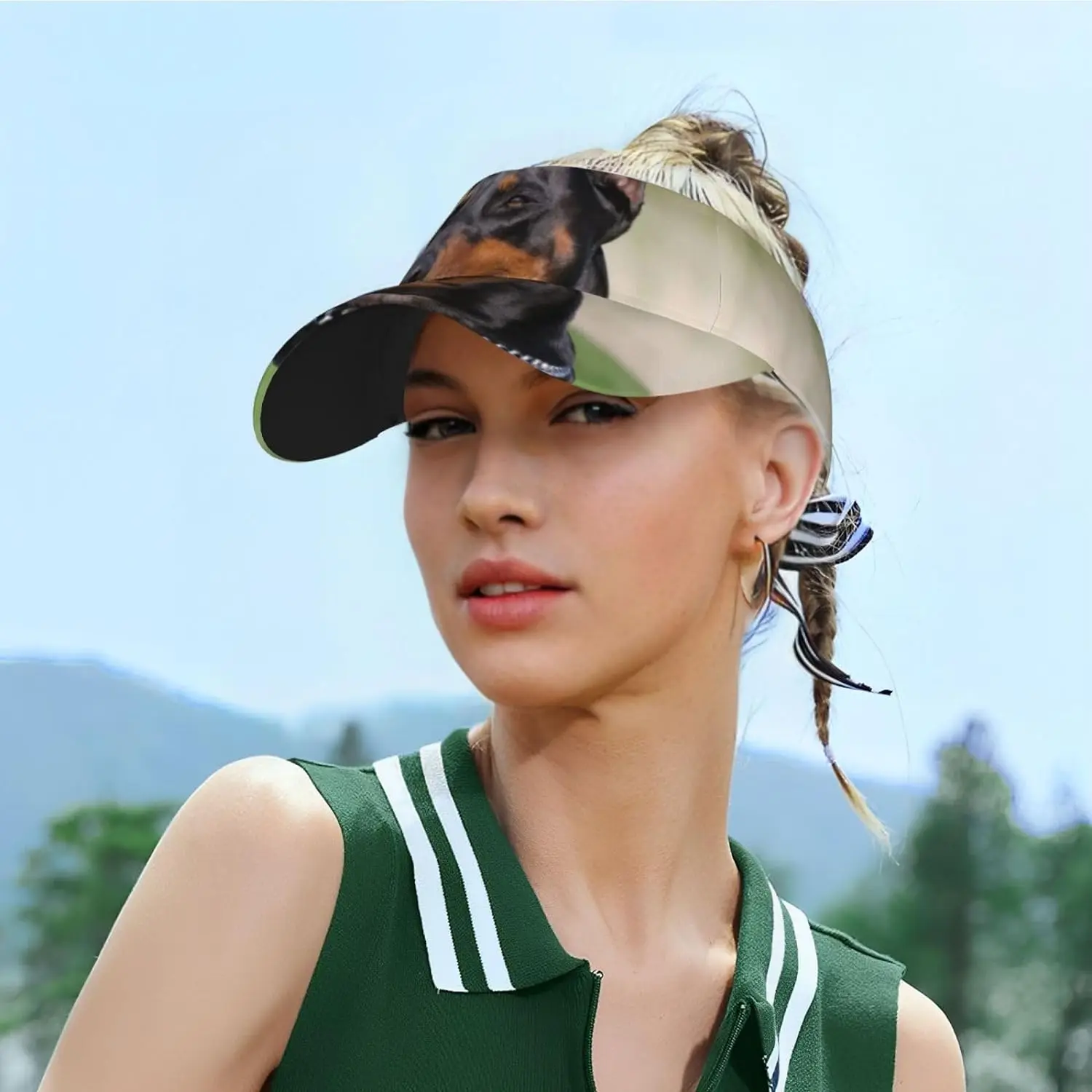 Спортивная шляпа с козырьком от солнца забавная дышащая сглаза для любопытных