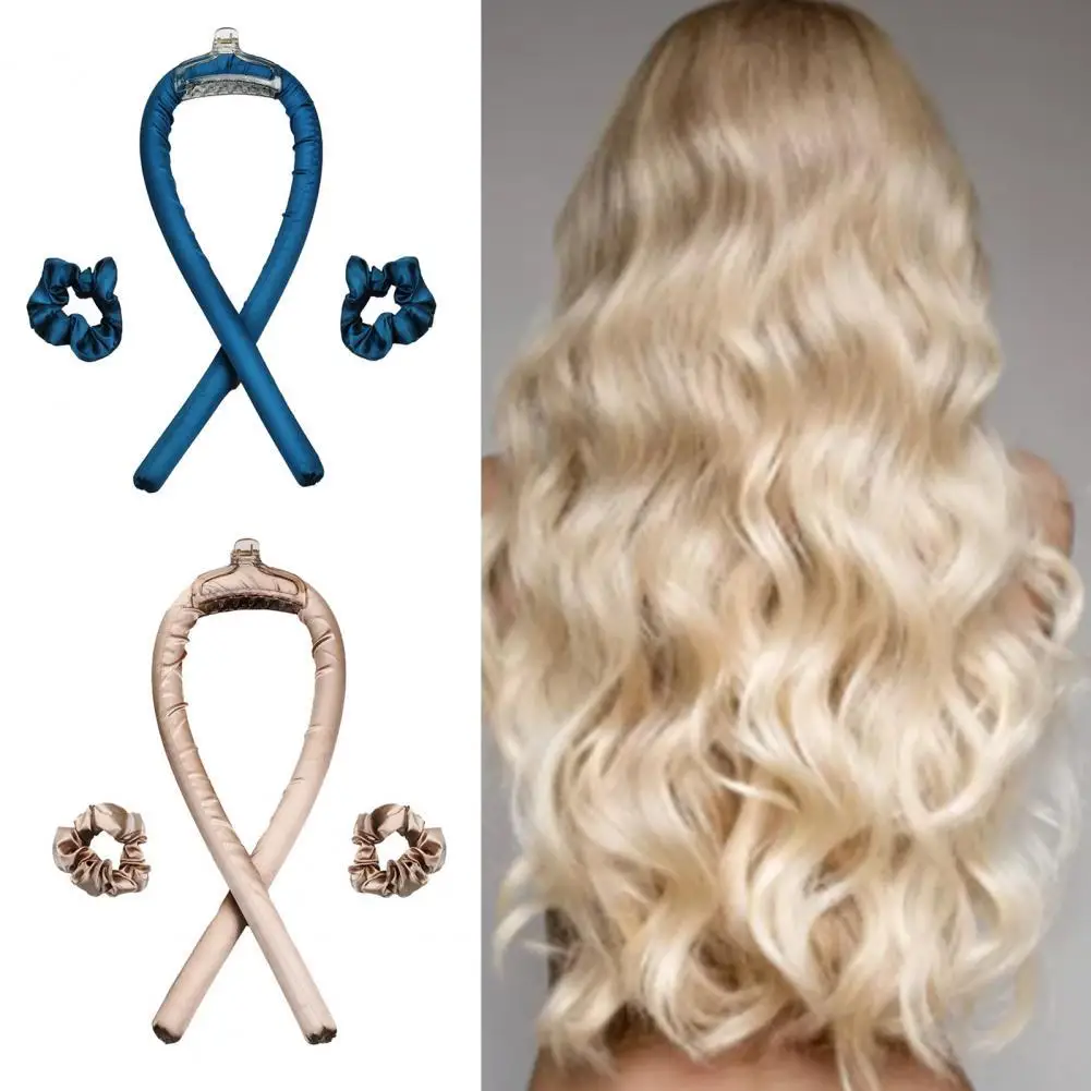 

Sponge Hair Curler Rod Stretchy Labor-Saving Soft Heatless Curling Headband Sleep Formers Hair Roller for Homeuse