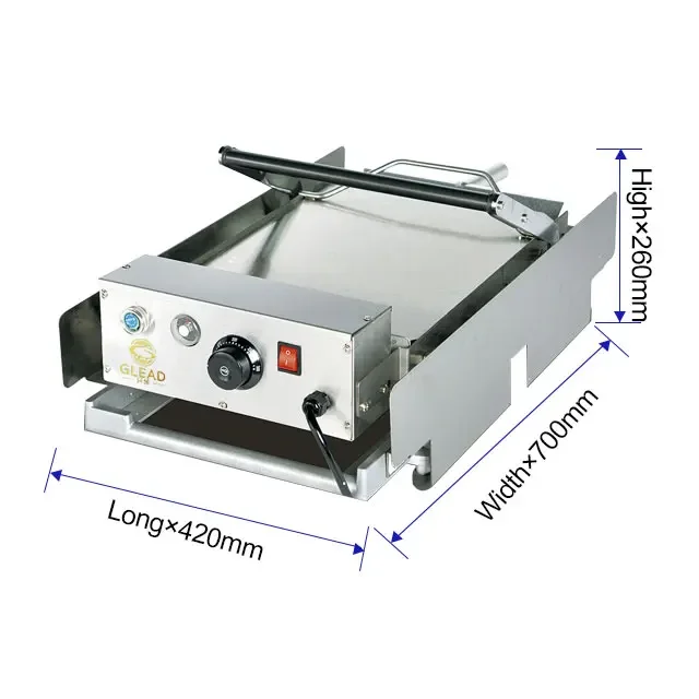 Новый электрический тостер для булочек Glead электрические булочки гамбургеры
