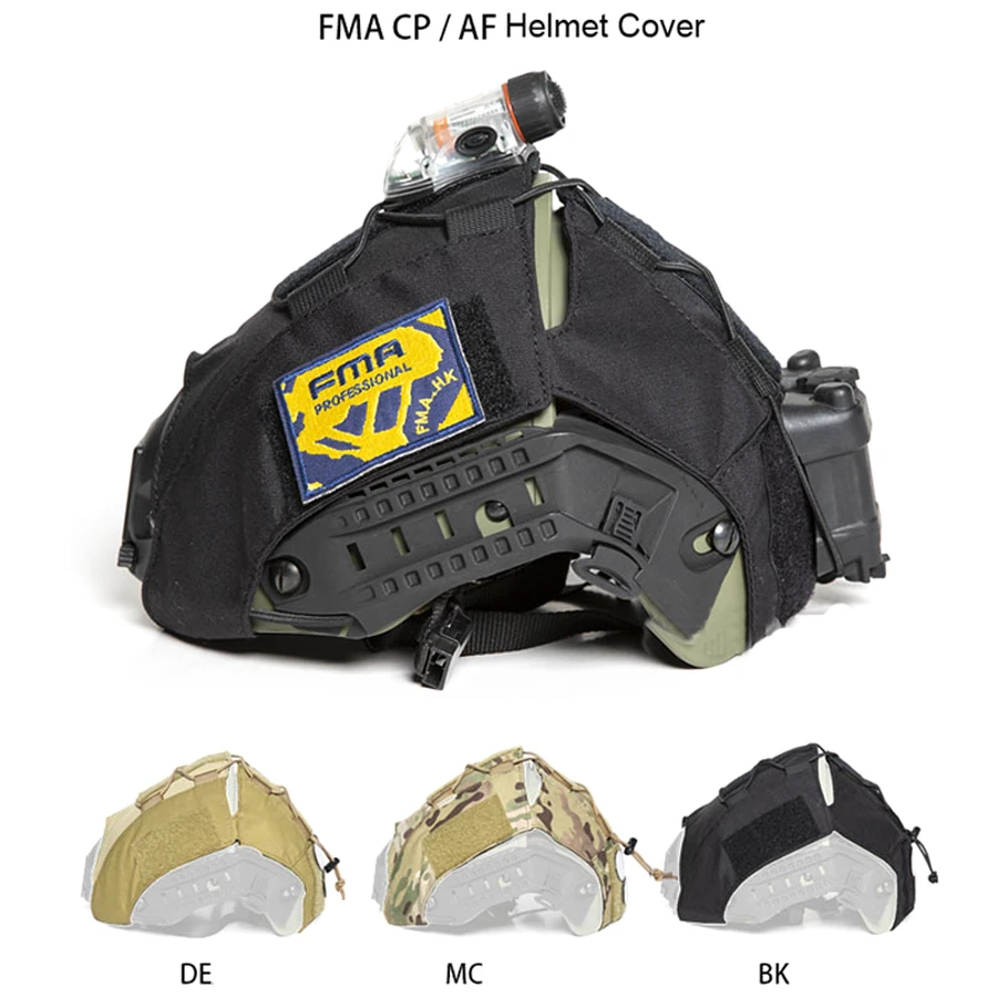 FMA Tactical Hunting CP AF Helmet Cover Skin Helmet  Protective Cover Camouflage Disguise Cloth