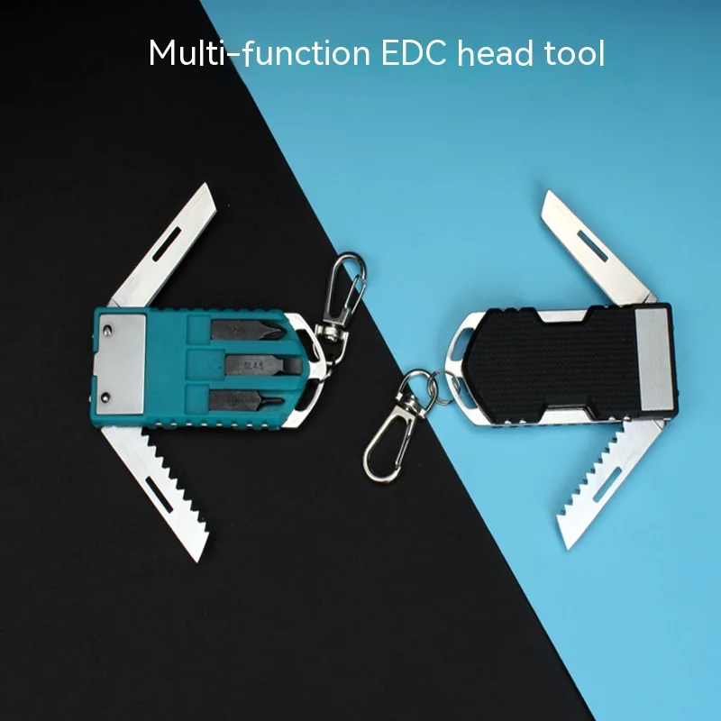 

Mini Multitool New Keychain Folding Knife For Men EDC Hand Tools Emergency Camping Equipment Box Cutter Pocket Knives