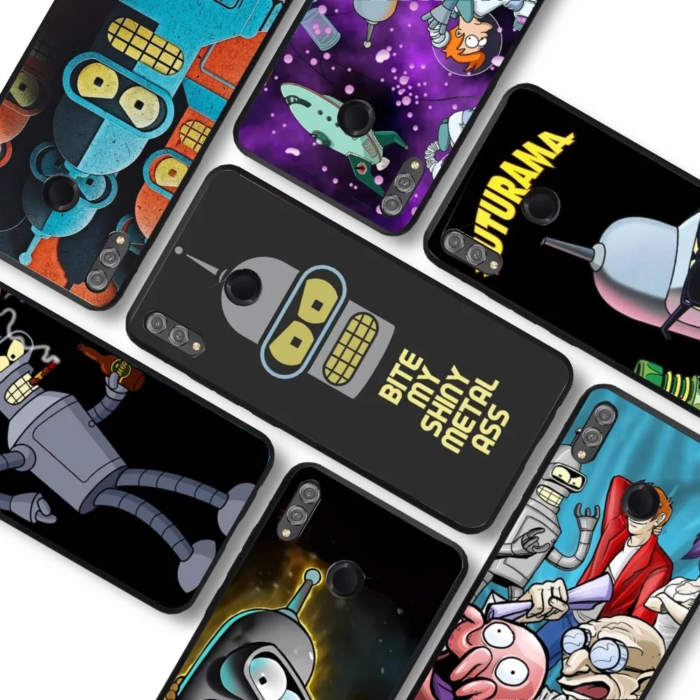

Anime F-FuturamaS Phone Case For Huawei Honor 10 lite 9 20 7A pro 9X pro 30 pro 50 pro 60 pro 70 pro plus