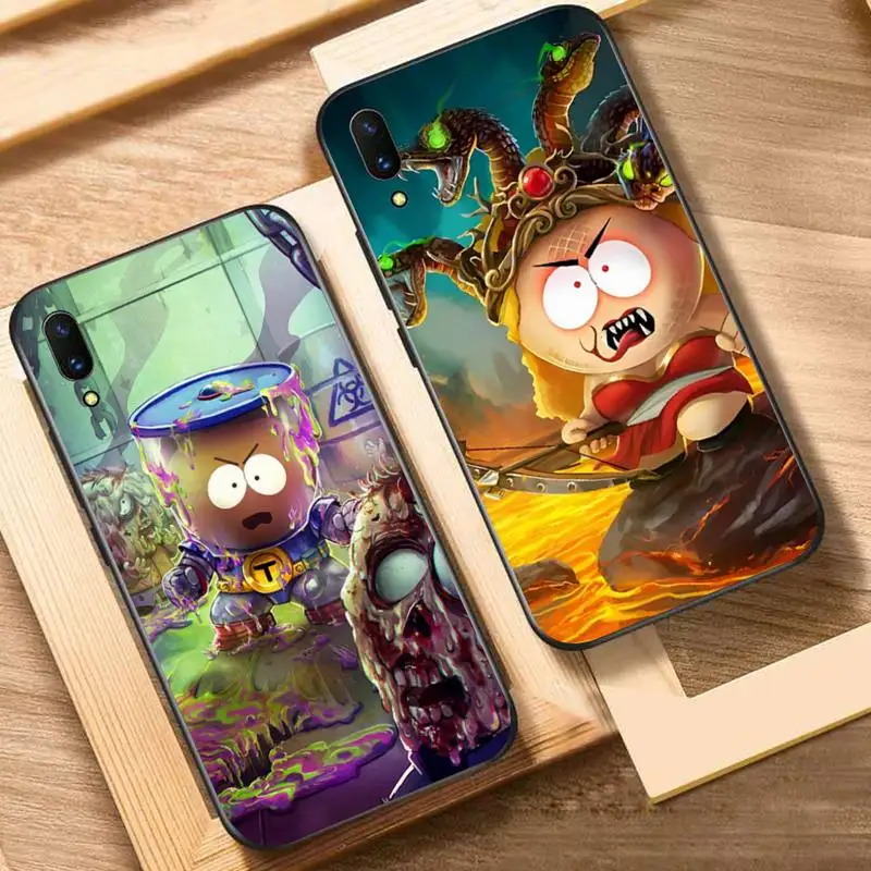 

Cartoon S-south-parks Phone Case for Vivo Y91C Y11 17 19 17 67 81 Oppo A9 2020 Realme c3