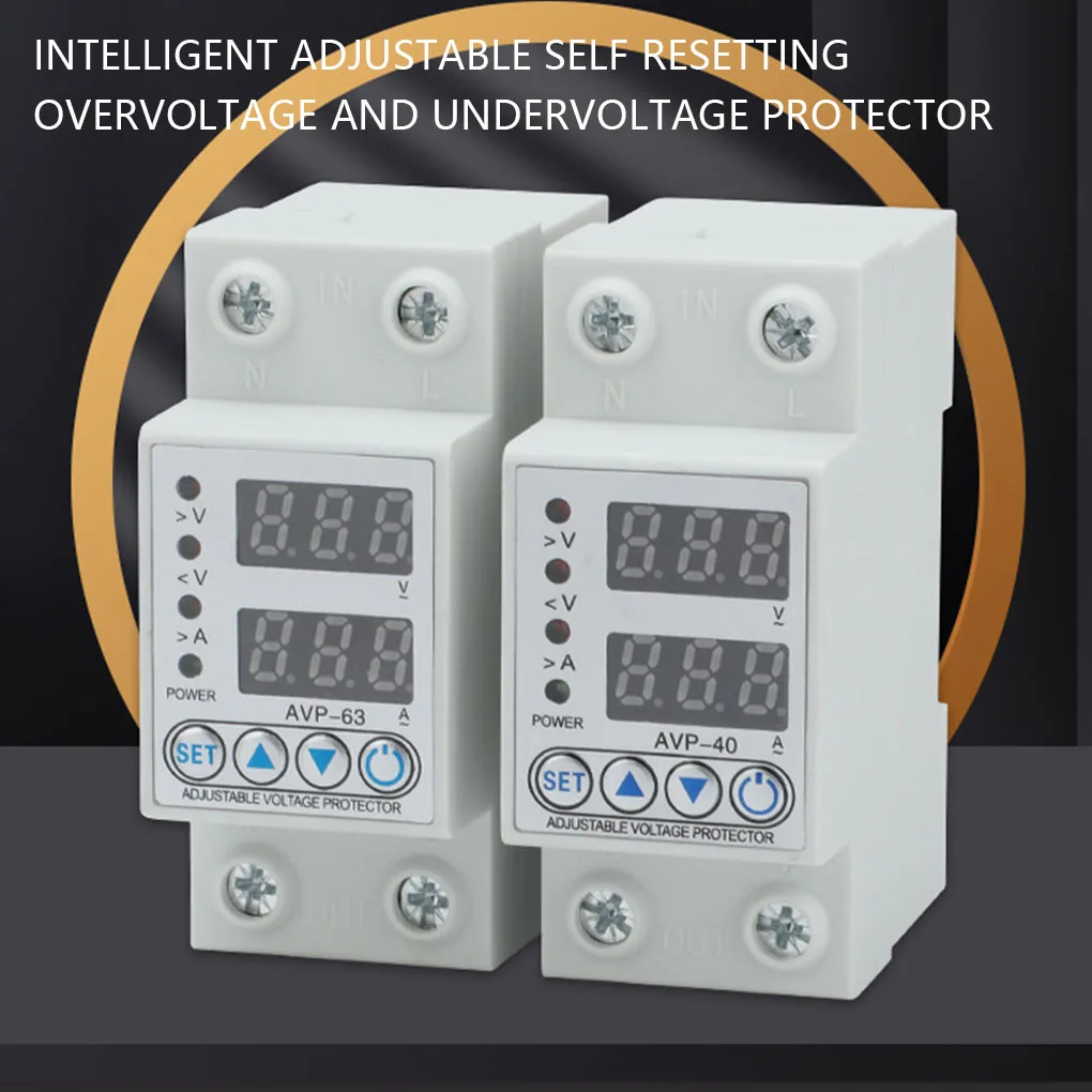 

Устройство защиты от перенапряжения под напряжением на Din-рейку, гостиничное устройство с цифровым дисплеем, рабочее реле