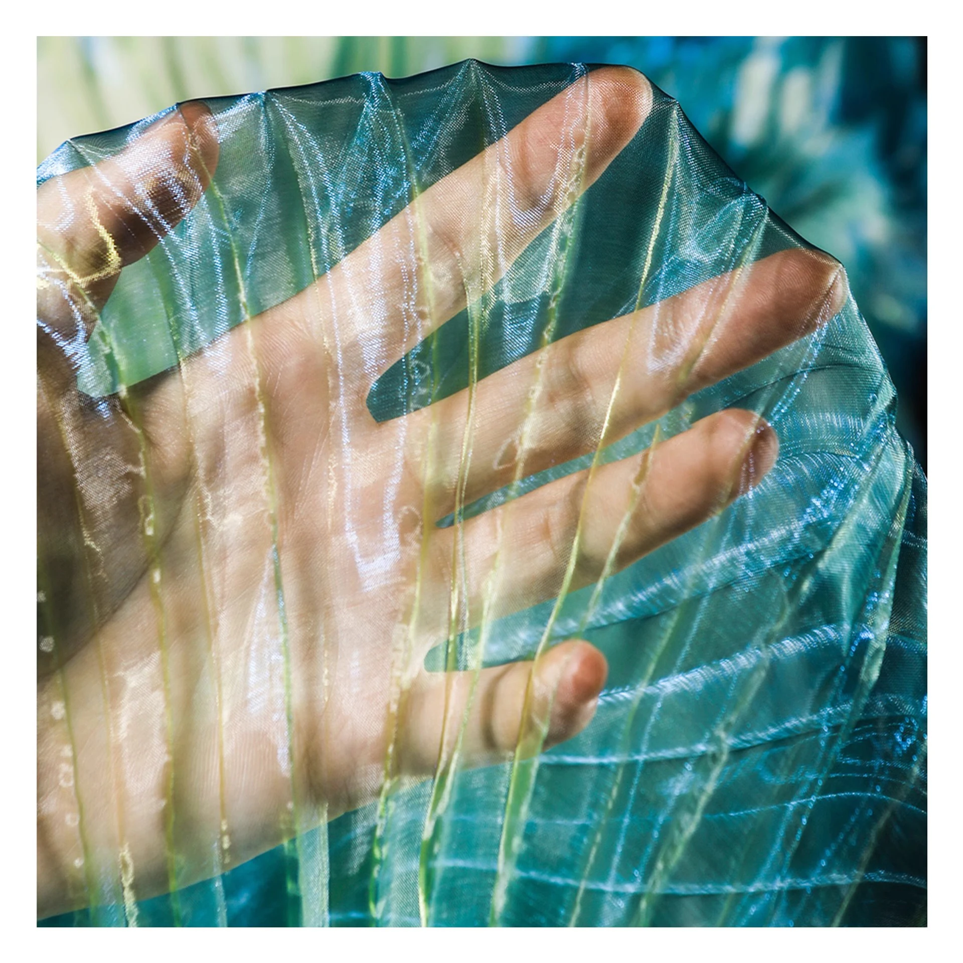 Многоцветная жидкая световая пряжа с высоким блеском, одежда, пальто ...