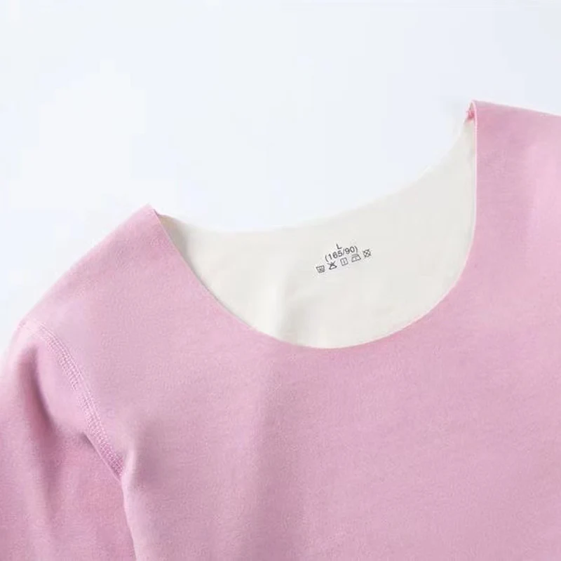 Зимняя одежда 2024 новый Бархатный комплект термобелья плотное теплое нижнее