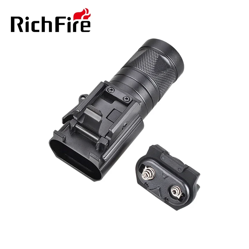 Тактический фонарик RichFire SFD054 SST20 + IR850 450LM перезаряжаемый фонарь с креплением на