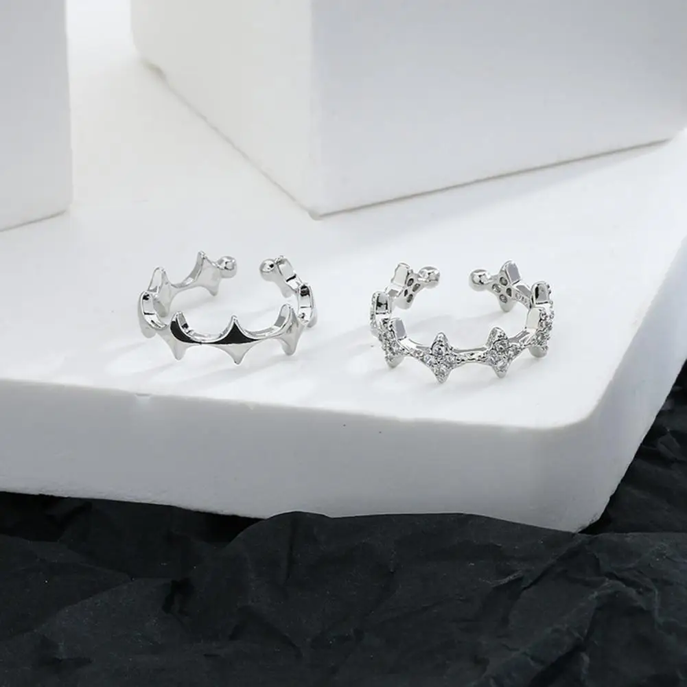 

Popular Ear Cuff Fine Workmanship Lightweight Women Fake Piercing Ear Cuff Women Earrings Ear Clip 1Pc