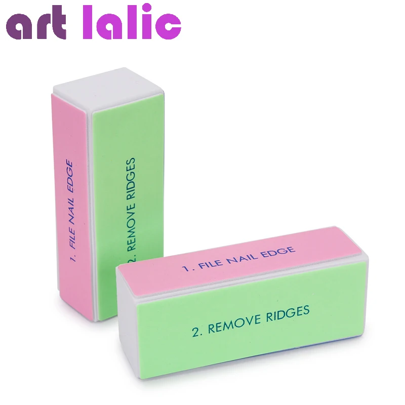 10 шт. профессиональные разноцветные бафы для полировки ногтей | Красота и