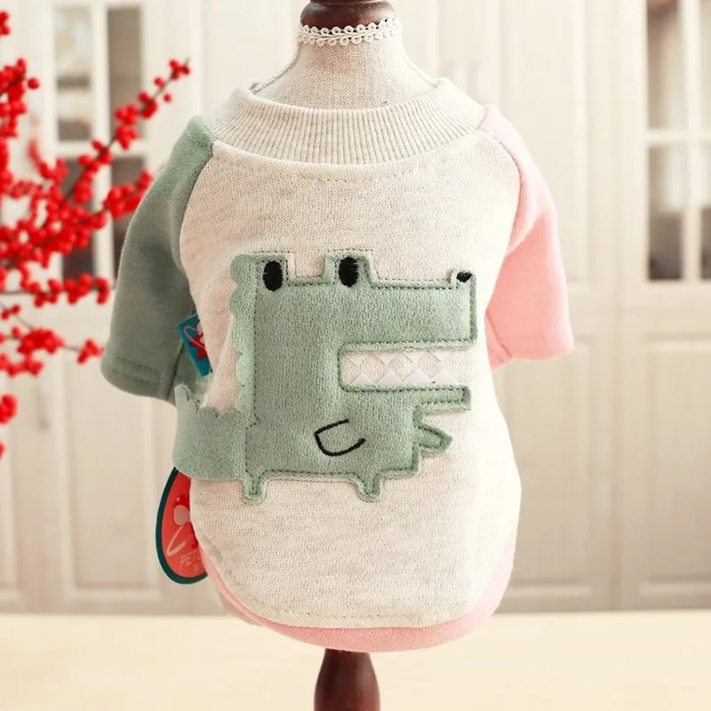 

Dog Clothes Teddy Dog Clothes Winter Clothes Pet Supplies Clothing Sweater Puppy Cat Spring and Autumn Dog Clothes for Small Dog