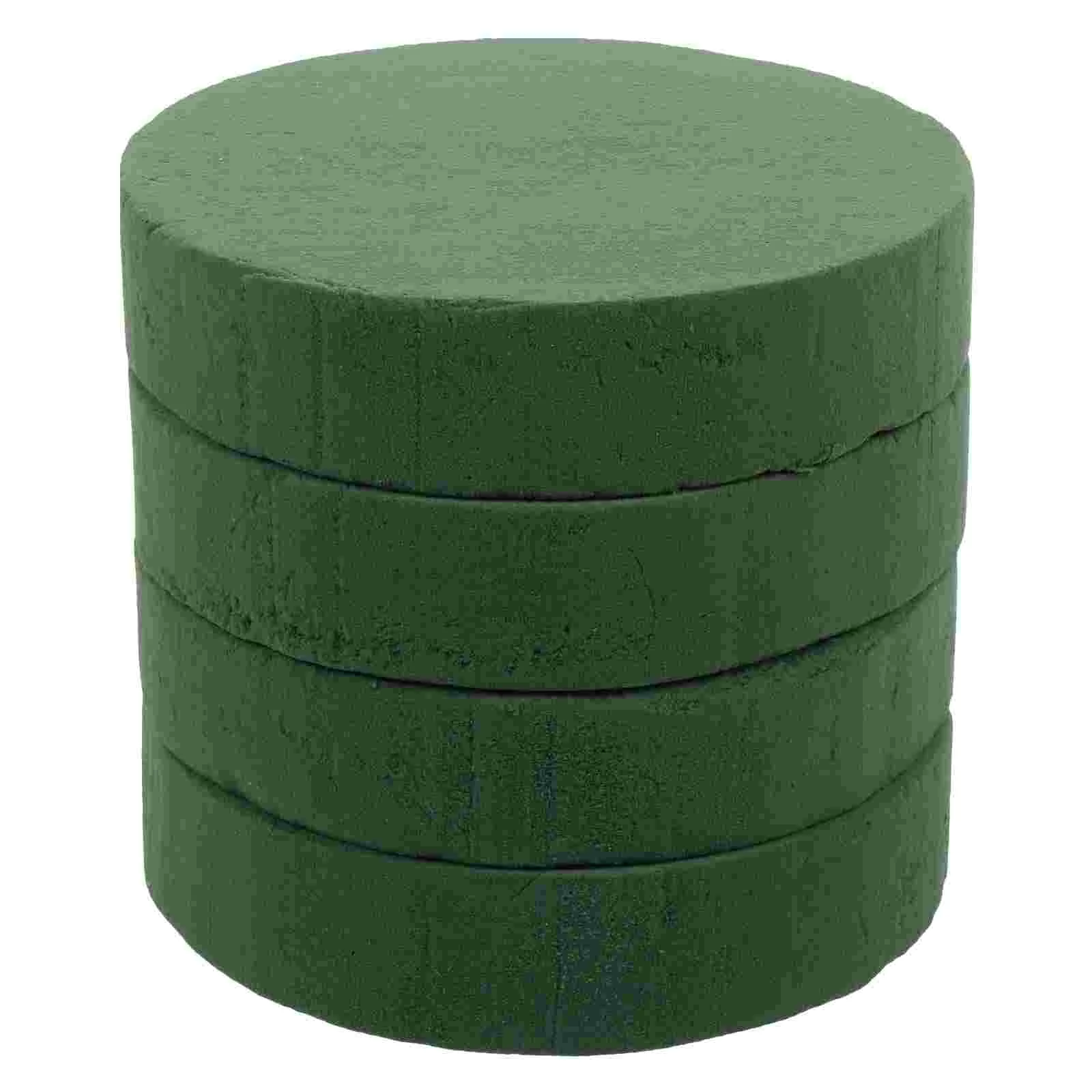 

Foam Flower Floral Blocks Green Styrofoam Mud Florist Bricks Dry Wet Brick Arrangement Block Round Wedding Flowers Foams Sponge