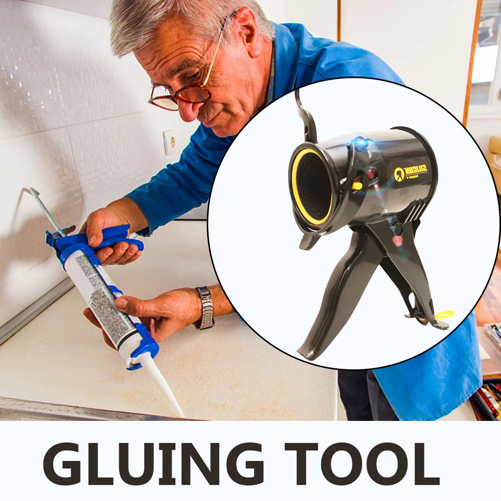 

Portable Silicone Caulking With Comfort Grip Manual Insulating Small Seam for Sealing Home Bedroom Accessories