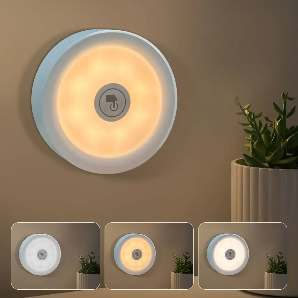 

LED Ночник 3 Цвета ABS