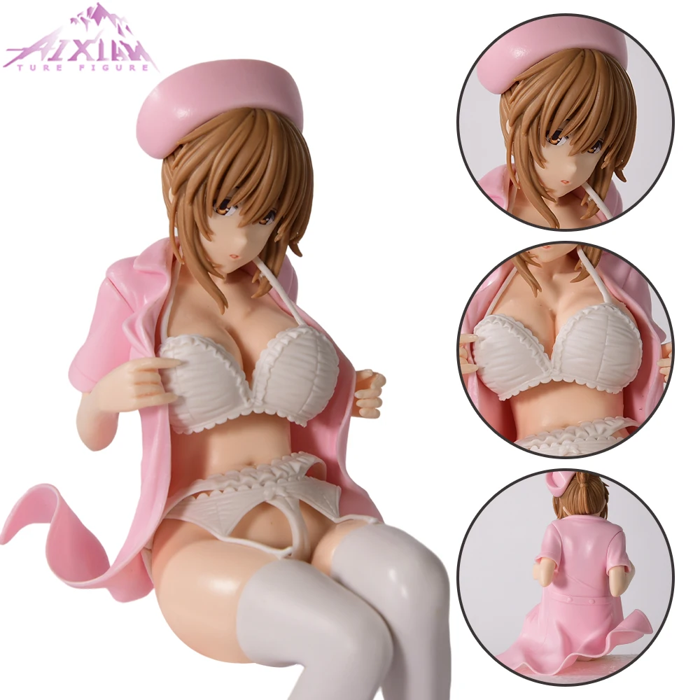 

Hentai Figure Lechery Boku To Nurse No Kenshuu Nisshi Mio Akagi PVC Action Figure Japanese Anime Sexy Figure Model Toys Gift