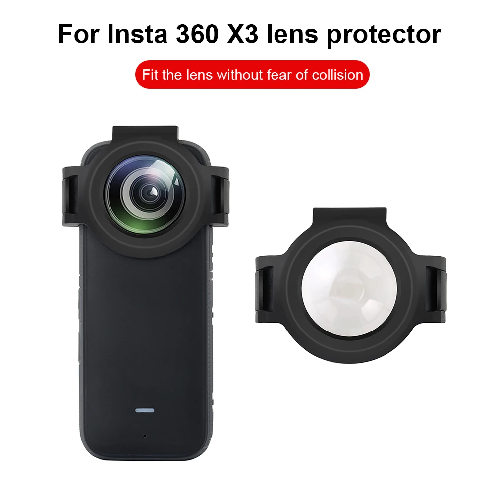 

Прозрачный защитный чехол для объектива Insta360 X3/ ONE X2, 9H