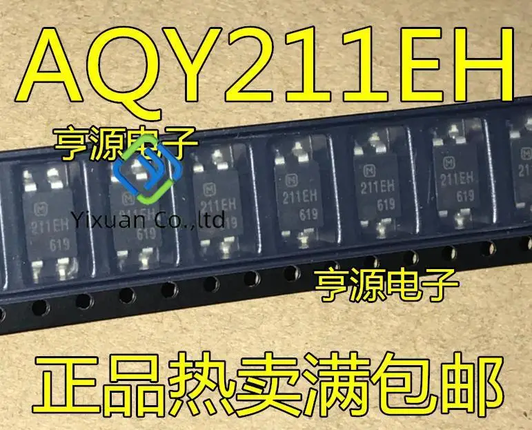 

20pcs original new AQY211EH silk screen 211EH SOP4 optocoupler DIP4