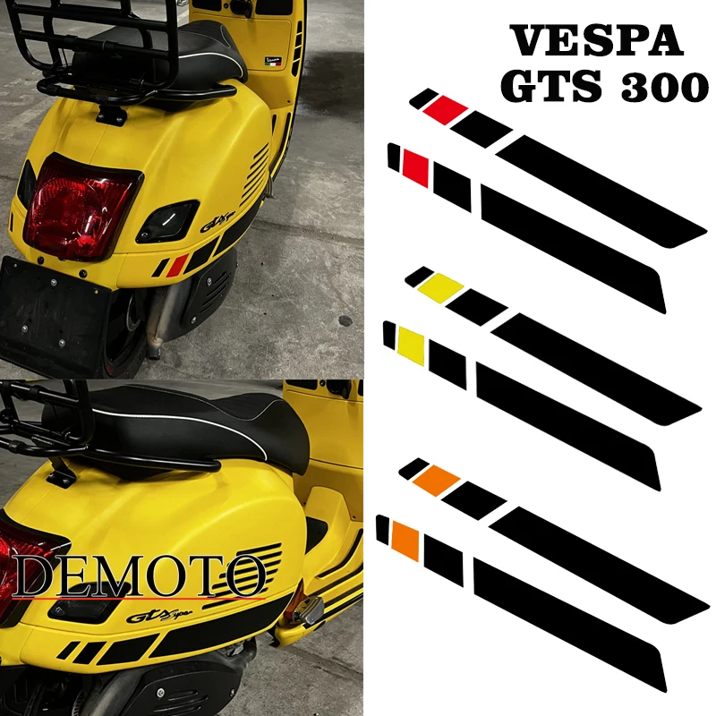 

Motorcycle Sticker Modified Decorative Waterproof Motorcycles Stickers Accessories for VESPA GTS300 GTS 300