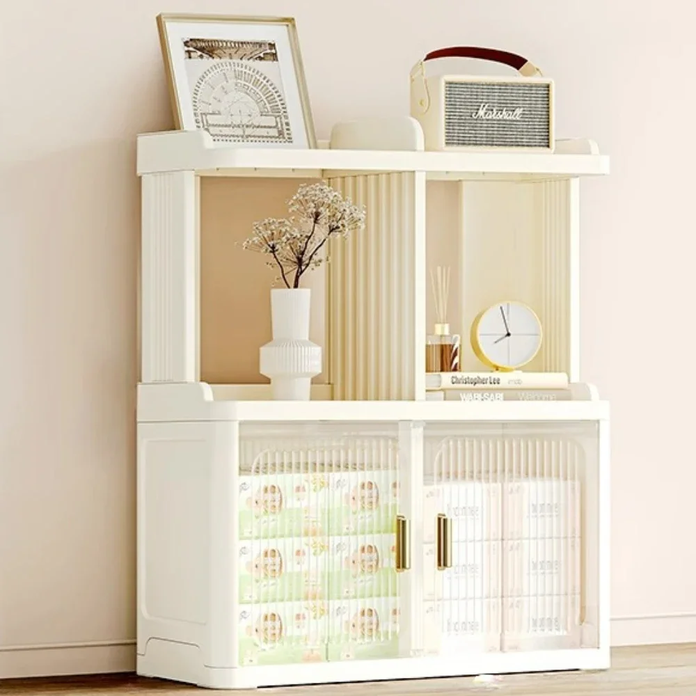 Библиотека прозрачная столик для хранения многофункциональная Антивор полка