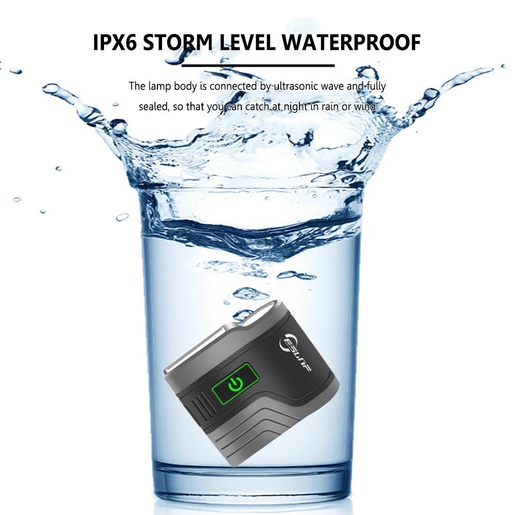 Светодиодный индукционный светильник IPX6 с датчиком движения и USB 10 Вт |