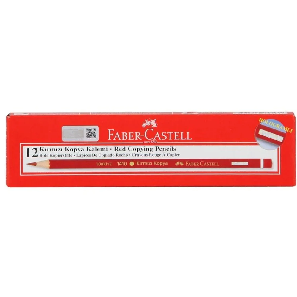 Faber Castell красная копировальная ручка 12 шт. мягкий наконечник бленда, высокое качество