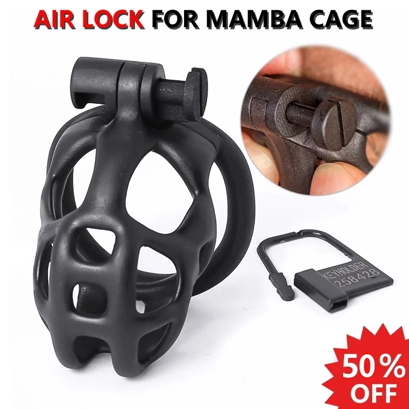 Булавка С Воздушным замком для Mamba Cage Cobra Мужской Пояс верности легкое очищение