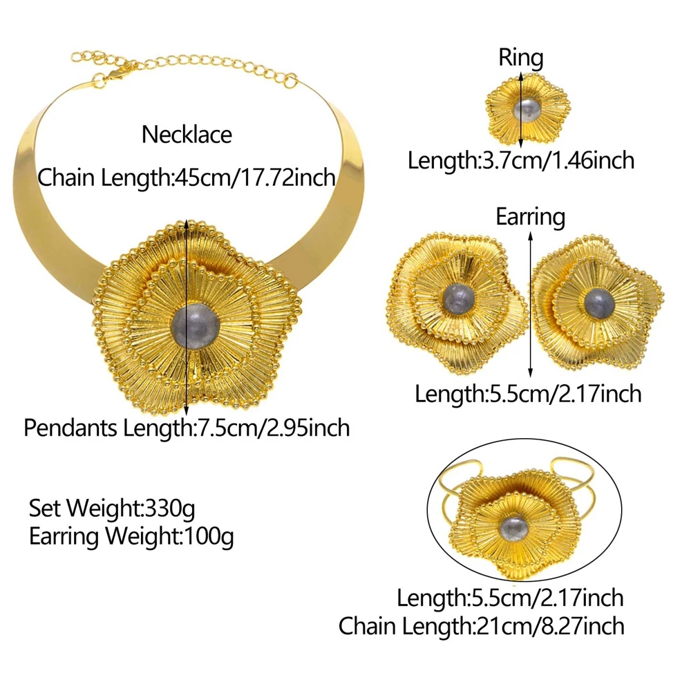 4 шт./комплект двухцветные бразильские ювелирные изделия