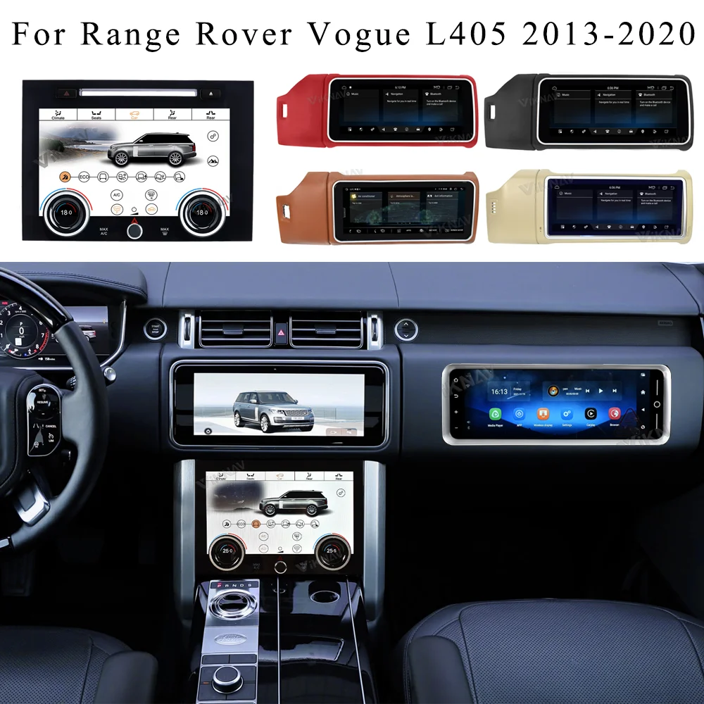 Автомобильный радиоприемник 12 3 дюймов Android для Range Rover vogue L405 2013-2020 сенсорный экран