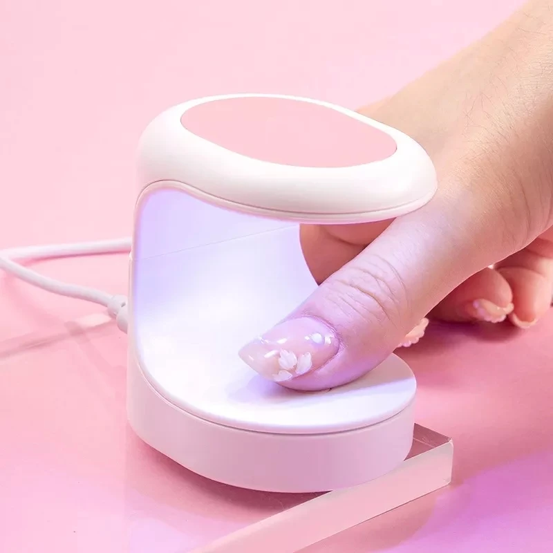 

16W Small Nail Lamp Dryer Fast Dryer LED UV Light Nail Polish Cure Light USB Connector Mini Nail Dryer Machine Nail Art Tool