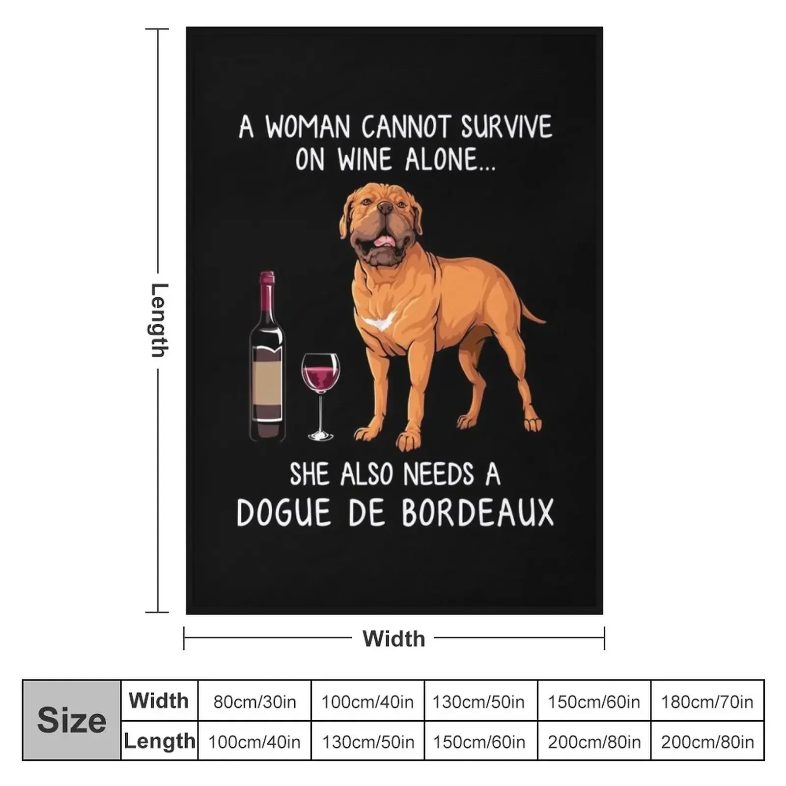 Мягкое одеяло Dogue Бордо и вино