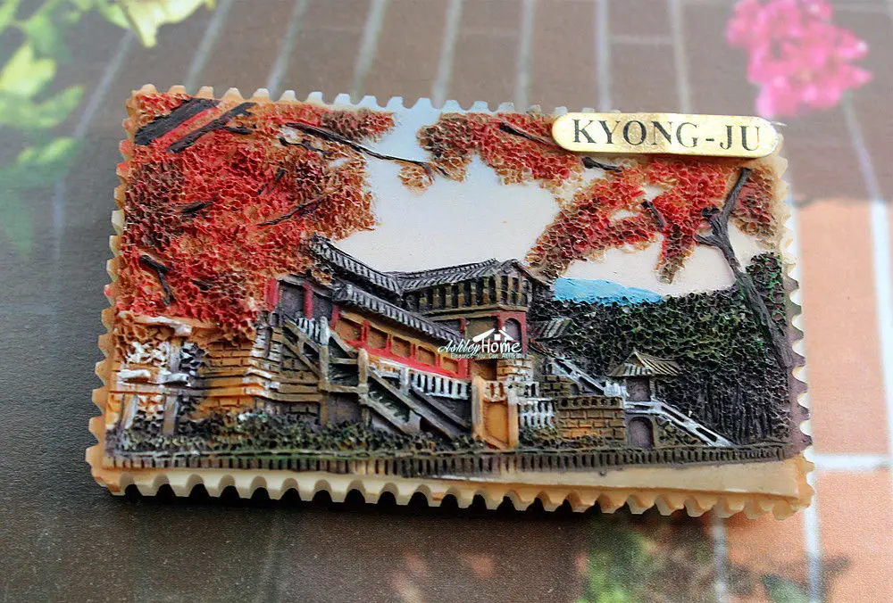 

Gyeongju (Kyongju) City, Южная Корея, туристический сувенир, 3D искусственная смола, подарок