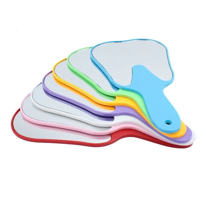 

Dental Mirror Unbreakable Mouth Teeth Mirror Oral Hygiene Plastic Makeup Mirror Teeth Care Tool Dentist Hand Mirror