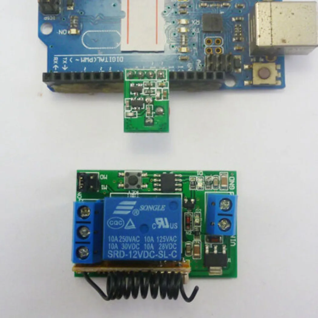 Arduino Relay Kit 433M UART 1CH Remote Control Wireless Controler UNO MEGA2560