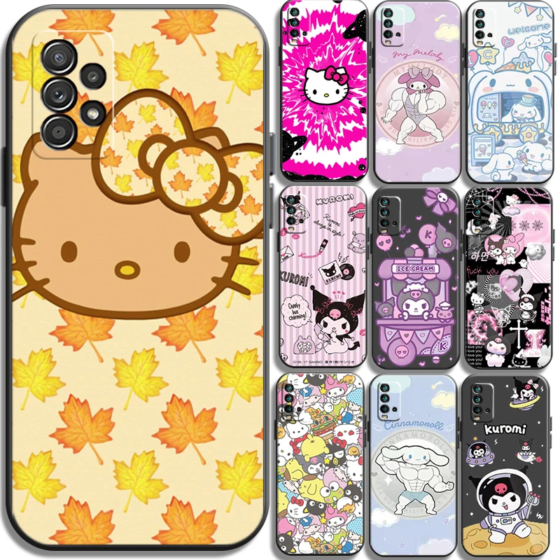 

TAKARA TOMY Hello Kitty Phone Cases For Xiaomi Redmi POCO X3 GT X3 Pro M3 POCO M3 Pro X3 NFC X3 Mi 11 Mi 11 Lite Cases Funda