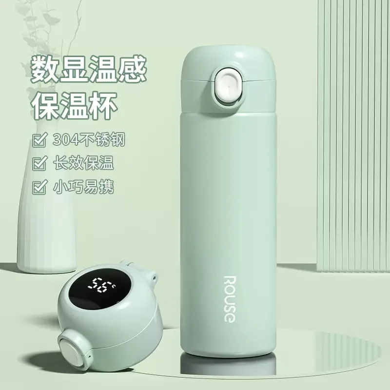 

380ml [Warm Display] Water Cup Heat Preservation Cup Girl Cute with Straw Girlish Good-looking New 2023 Student Children School