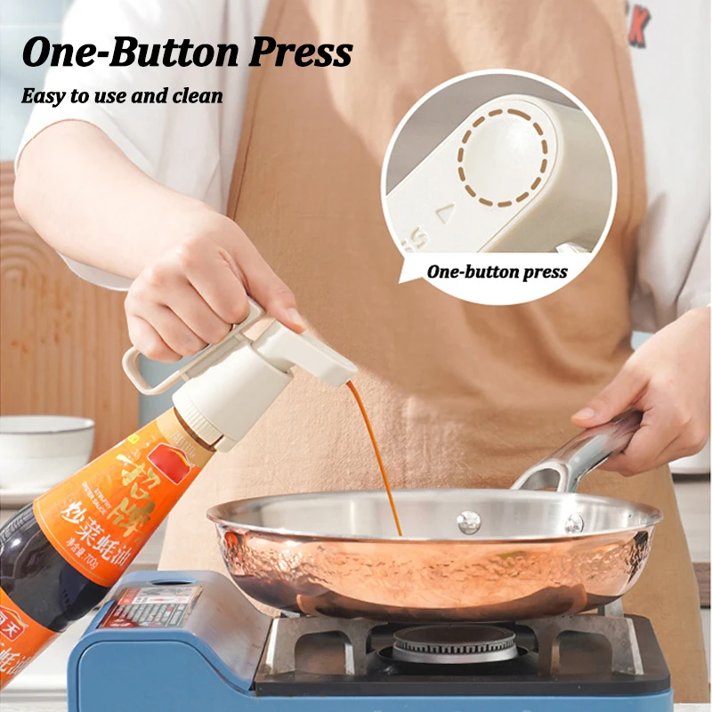 Многофункциональный диспенсер с ручкой для томатного кетчупа уксуса сиропа и