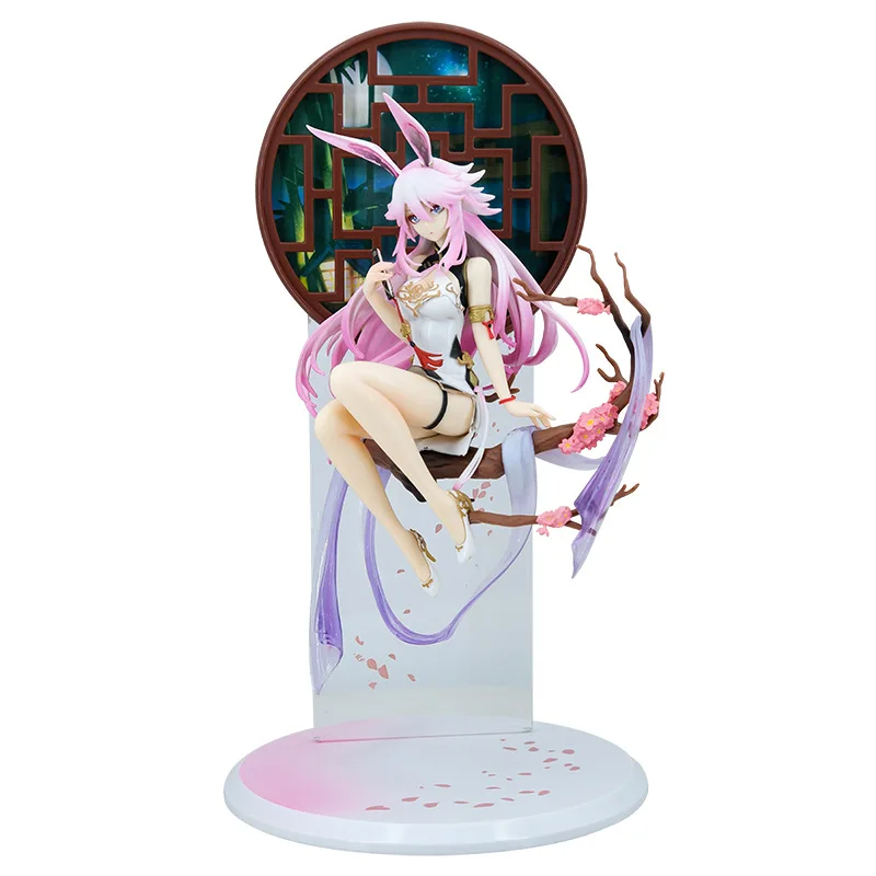 

32cm Bonus Houkai 3rd Sakura Yae Chinese Dress Ver. PVC Figure Yae Sakura Anime Figure Sexy Girl Action Figure Model Toys Gifts