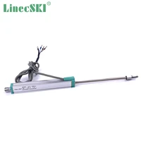 miran linecski lr11 10 25mm with additional protection clamp spring self return linear displacement sensor linear potentiometer