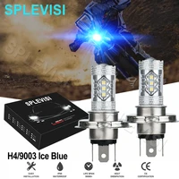 2pcs ice blue 80w led headlights for yamaha wr250f2001 2005 2015 2017 wr250r 2008 2017 wr250x 2008 2011 motorcycle accessorie