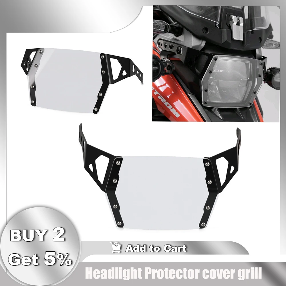 

Motorcycle Headlight Guard Grill Protector FOR SUZUKI V-STROM 1050XT DL1050A 2019 2020 VSTROM V STROM 1050 DL 1050 Accessories