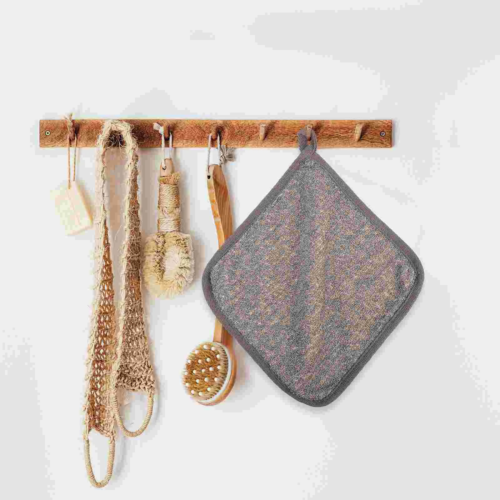 Чистое полотенце для лица скраб ванны дефолиатор отшелушивающие мочалки щетка