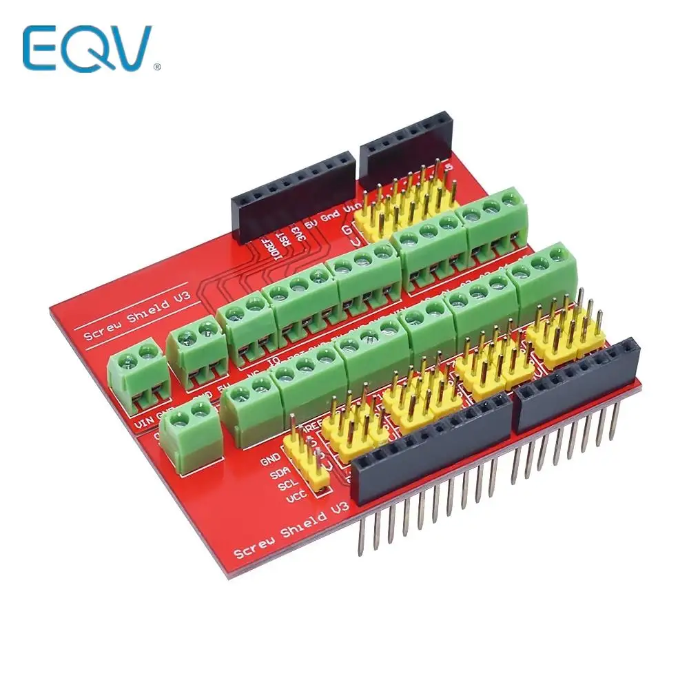 

Screw Shield V1 terminal V3 expansion board is compatible UNO R3 Interactive Media Moudle for arduino