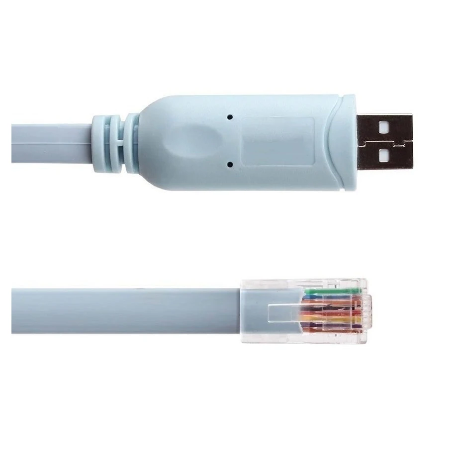 Консольный кабель USB RJ45 6 футов FTDI Windows 8 7 Vista MAC Linux RS232