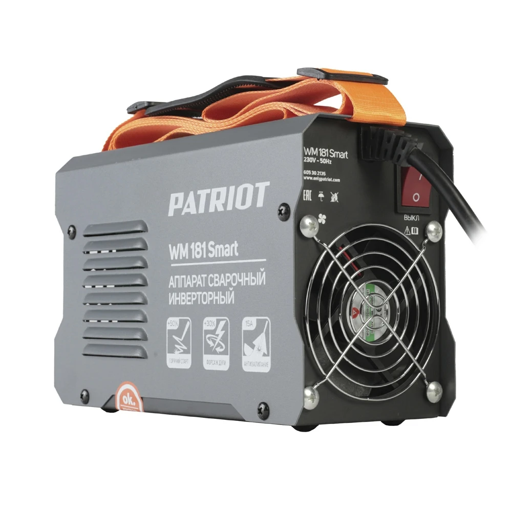 Сварочный инвертор PATRIOT WM 181 Smart |
