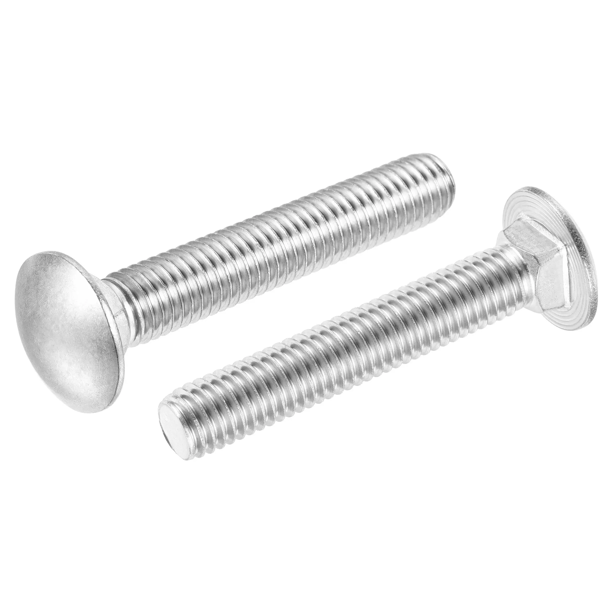 

Uxcell 1/2-13x3" Carriage Bolt Round Head Square Neck 304 Stainless Steel 5 Pcs