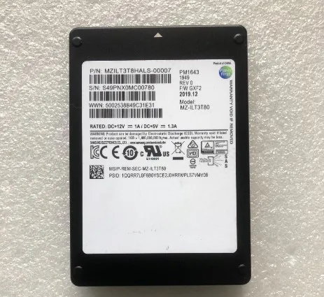 

The Hard Disc New original MZILT3T8HALS-00007
