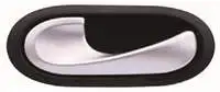 

5039 Внутренняя дверь IC открывающаяся ручка левый хром CLIO III MODUS