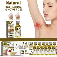 slimming losing weight remover lymphatic drainage herbal shower gel lymph ginger shower gel to relieve swelling moisturise