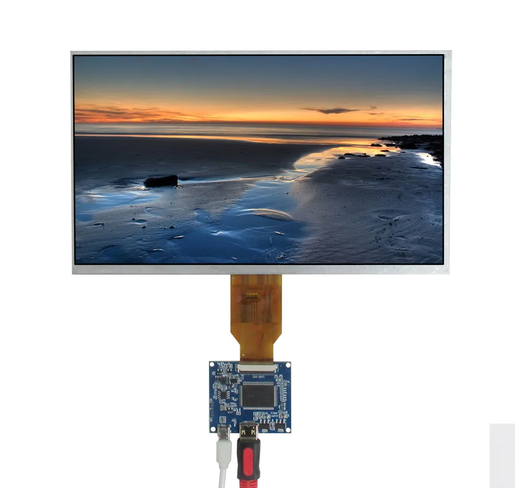 10 1 дюймовый 1024*600 ЖК-экран для Lattepanda Raspberry Pi Monitor RTD2660 плата управления драйвером Mini